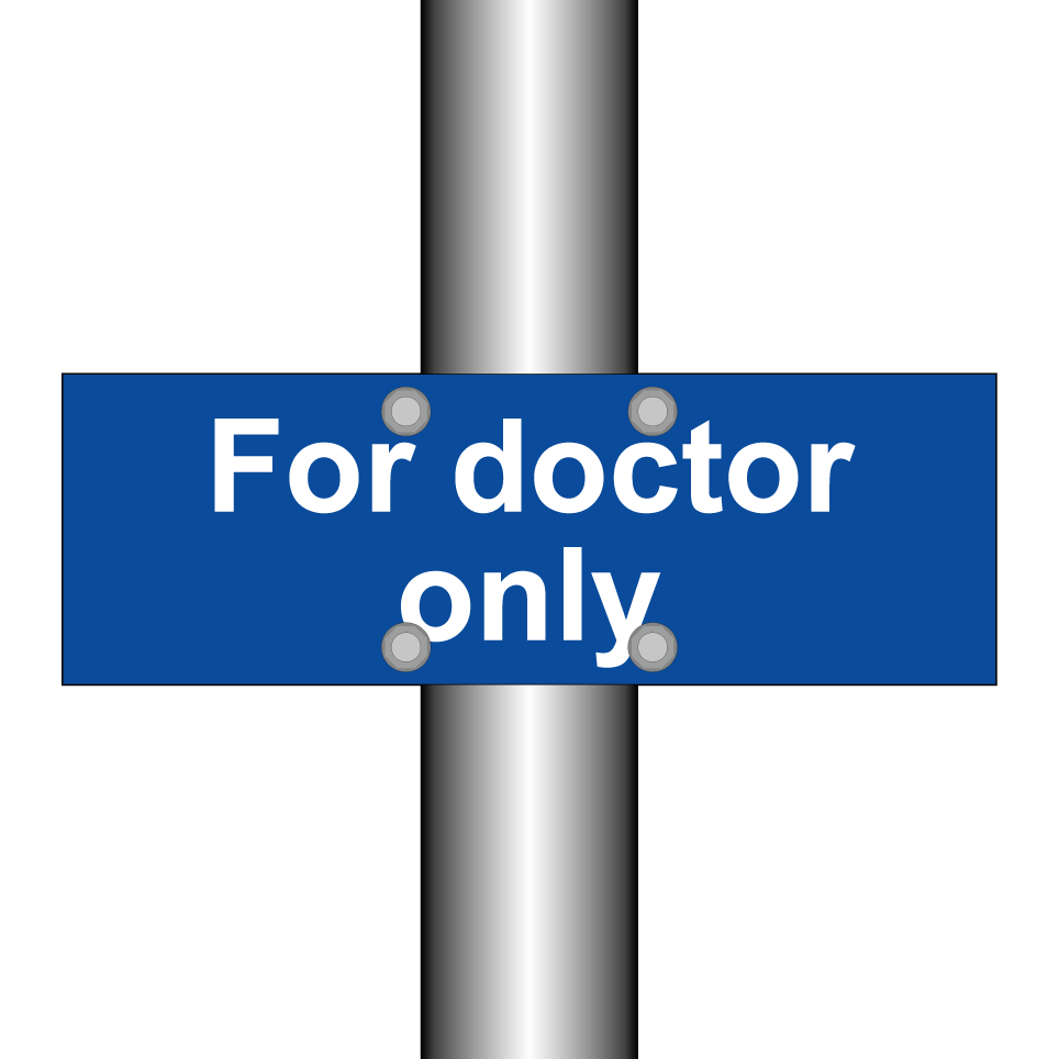 For doctor only