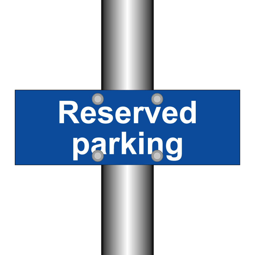 Reserved parking