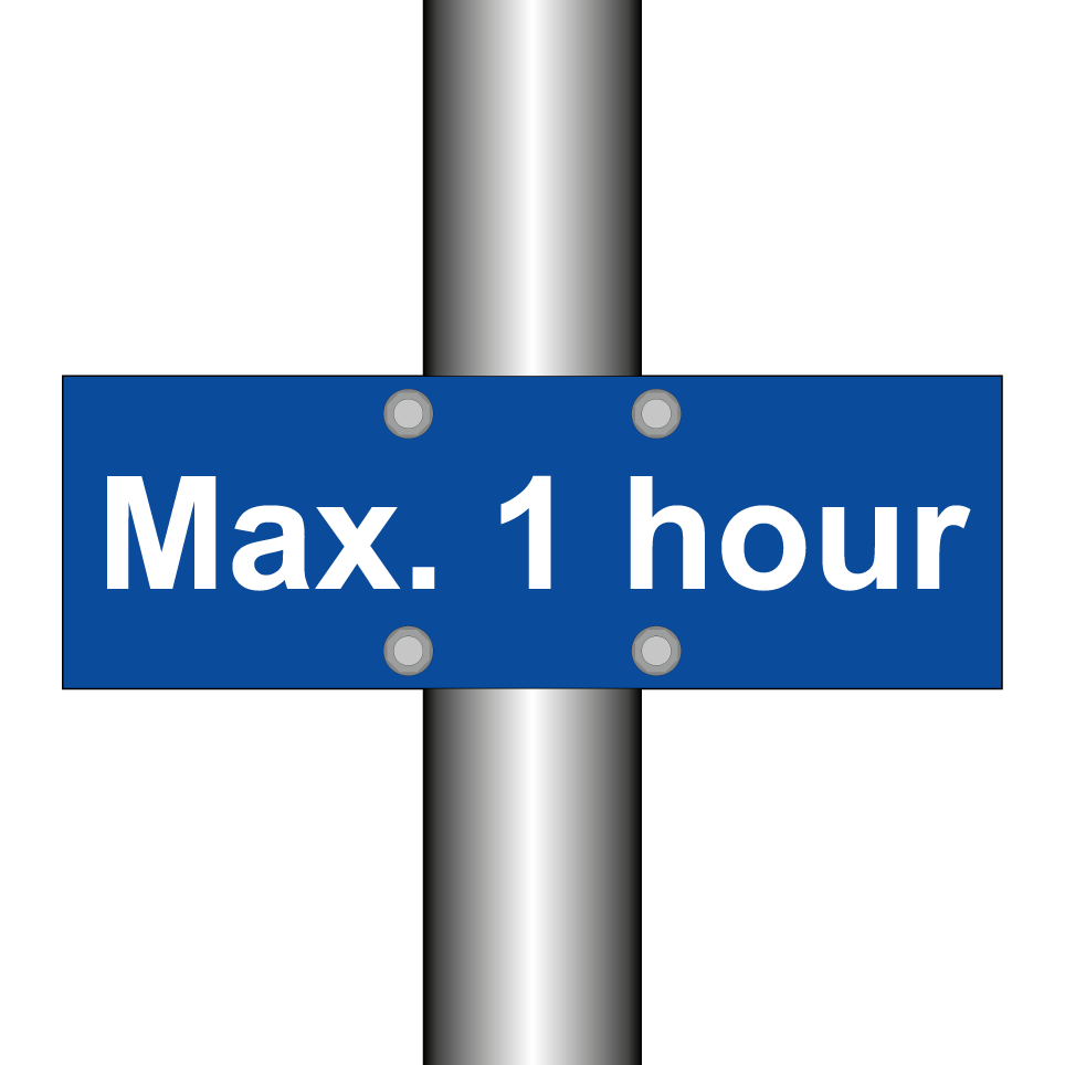 Max. 1 hour