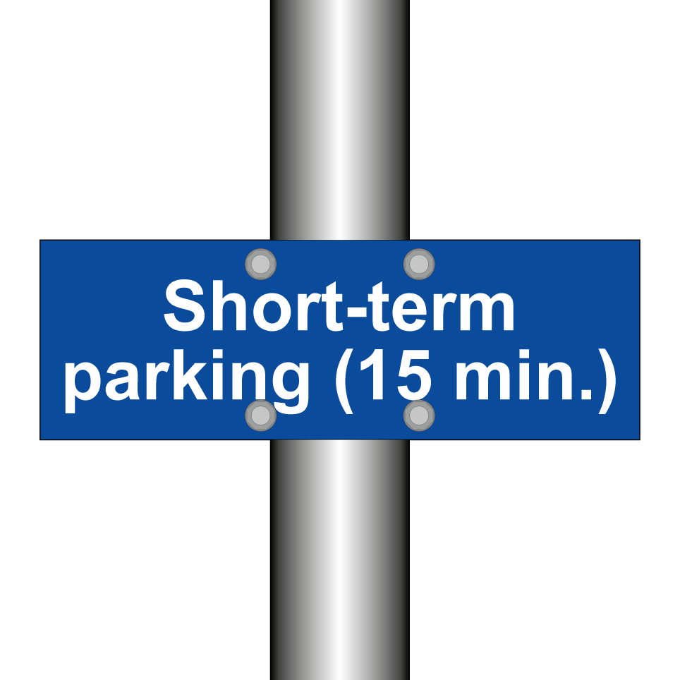 Short-term parking (15 min.)