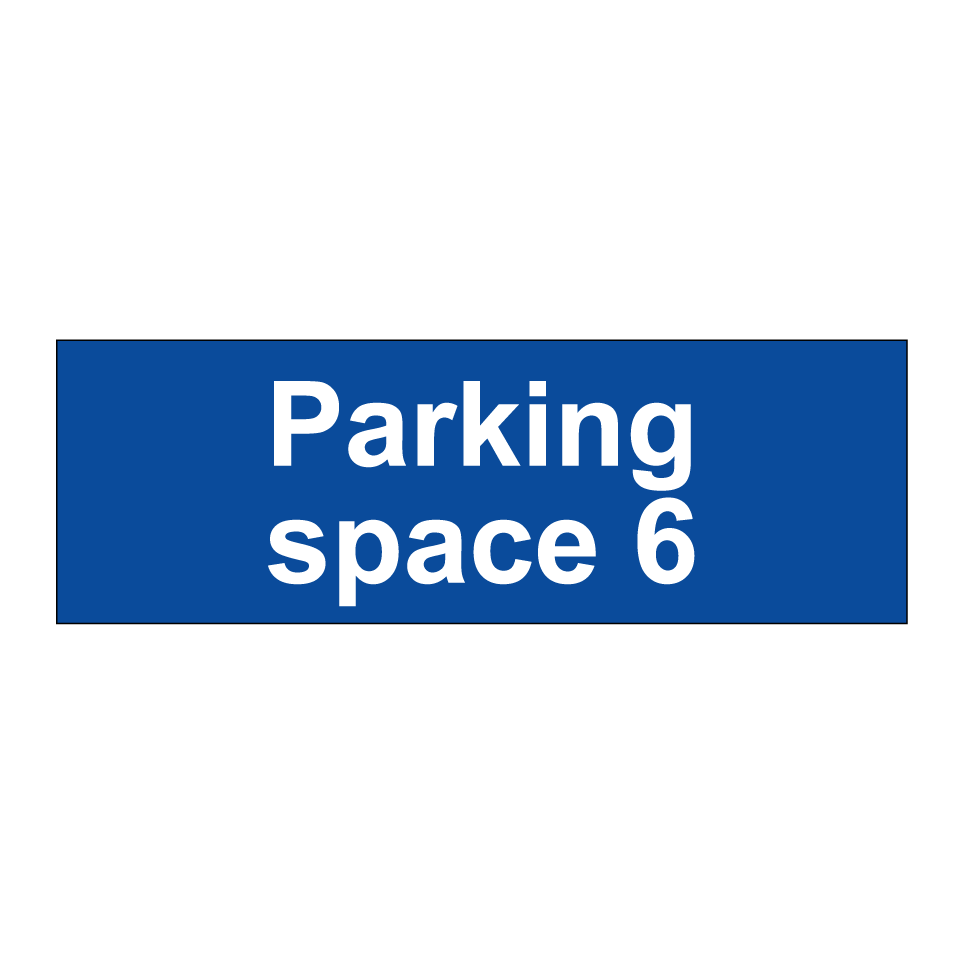 Parking space 6