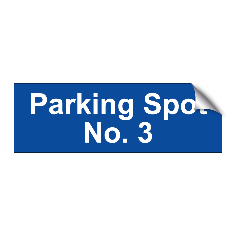 Parking Spot No. 3