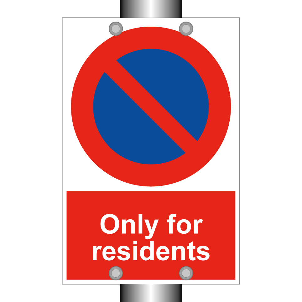 Only for residents