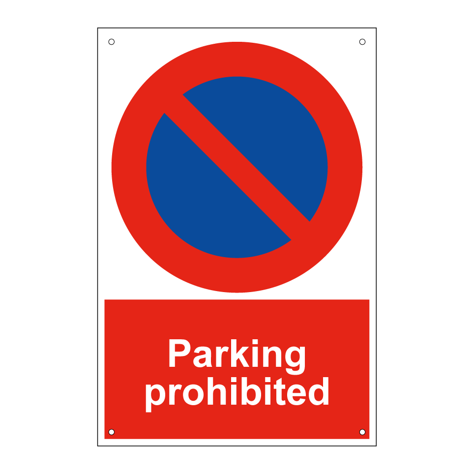 Parking prohibited