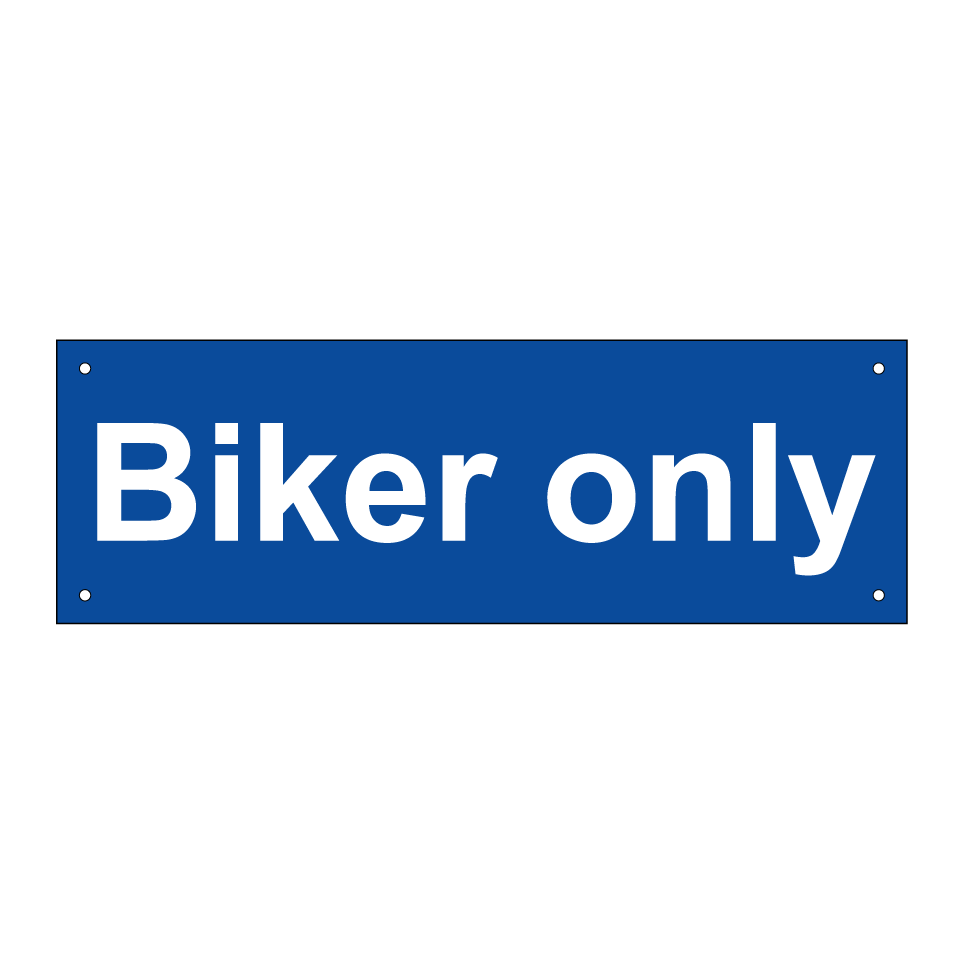 Biker only
