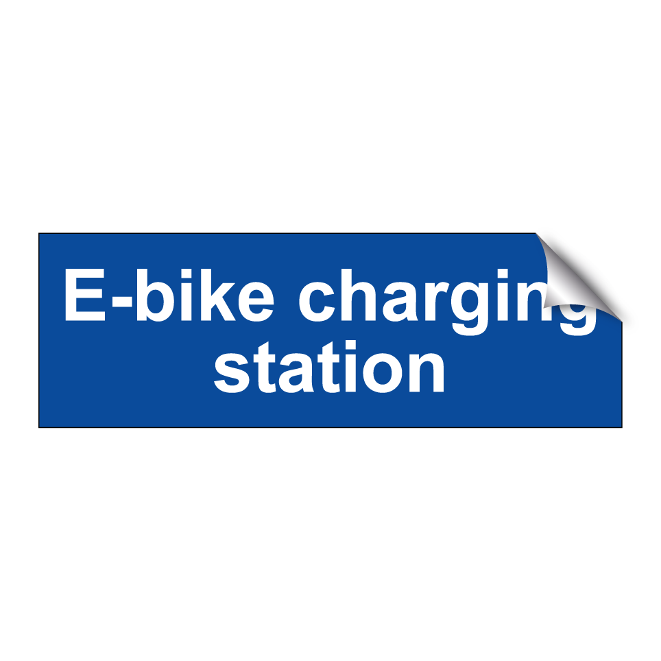 E-bike charging station