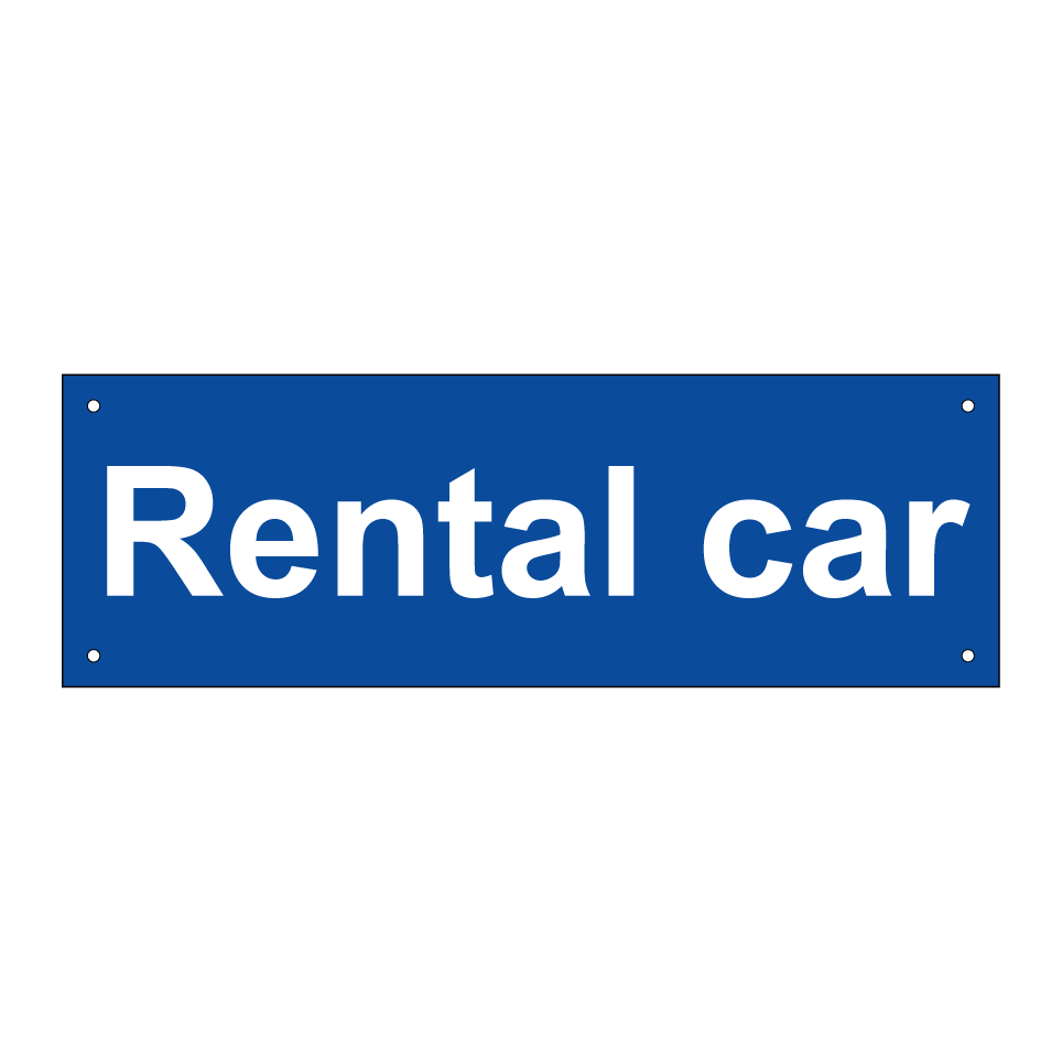 Rental car