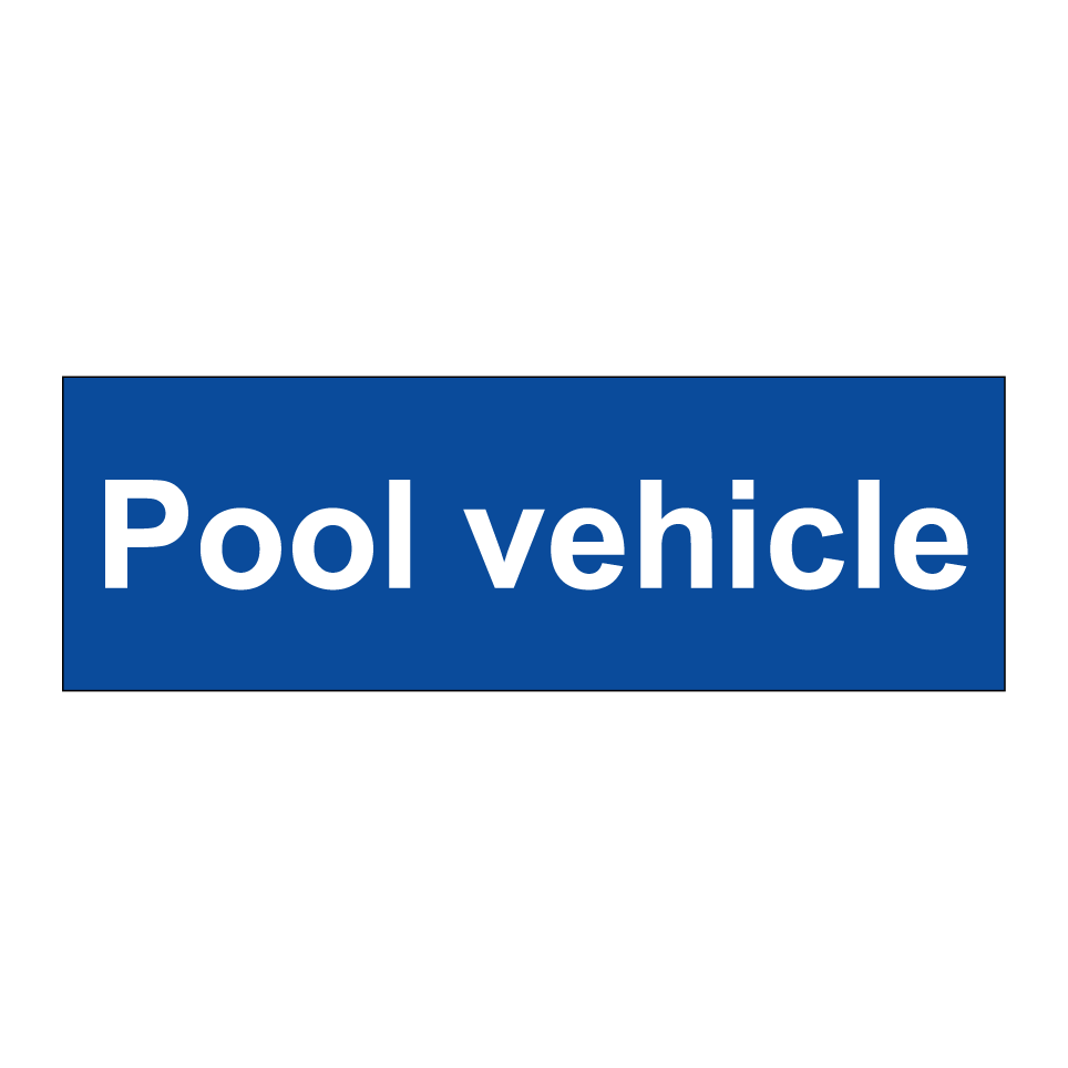 Pool vehicle