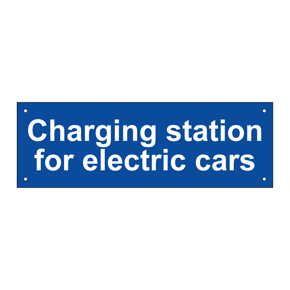 Charging station for electric cars