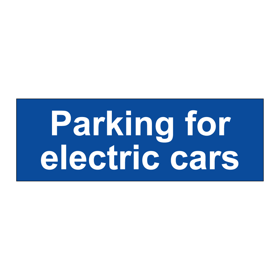 Parking for electric cars