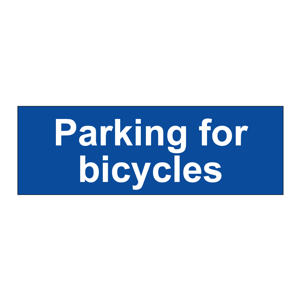 Parking for bicycles