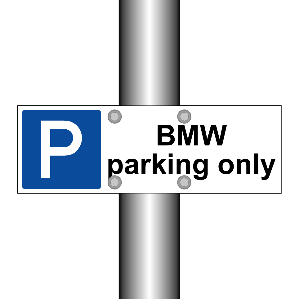 BMW parking only