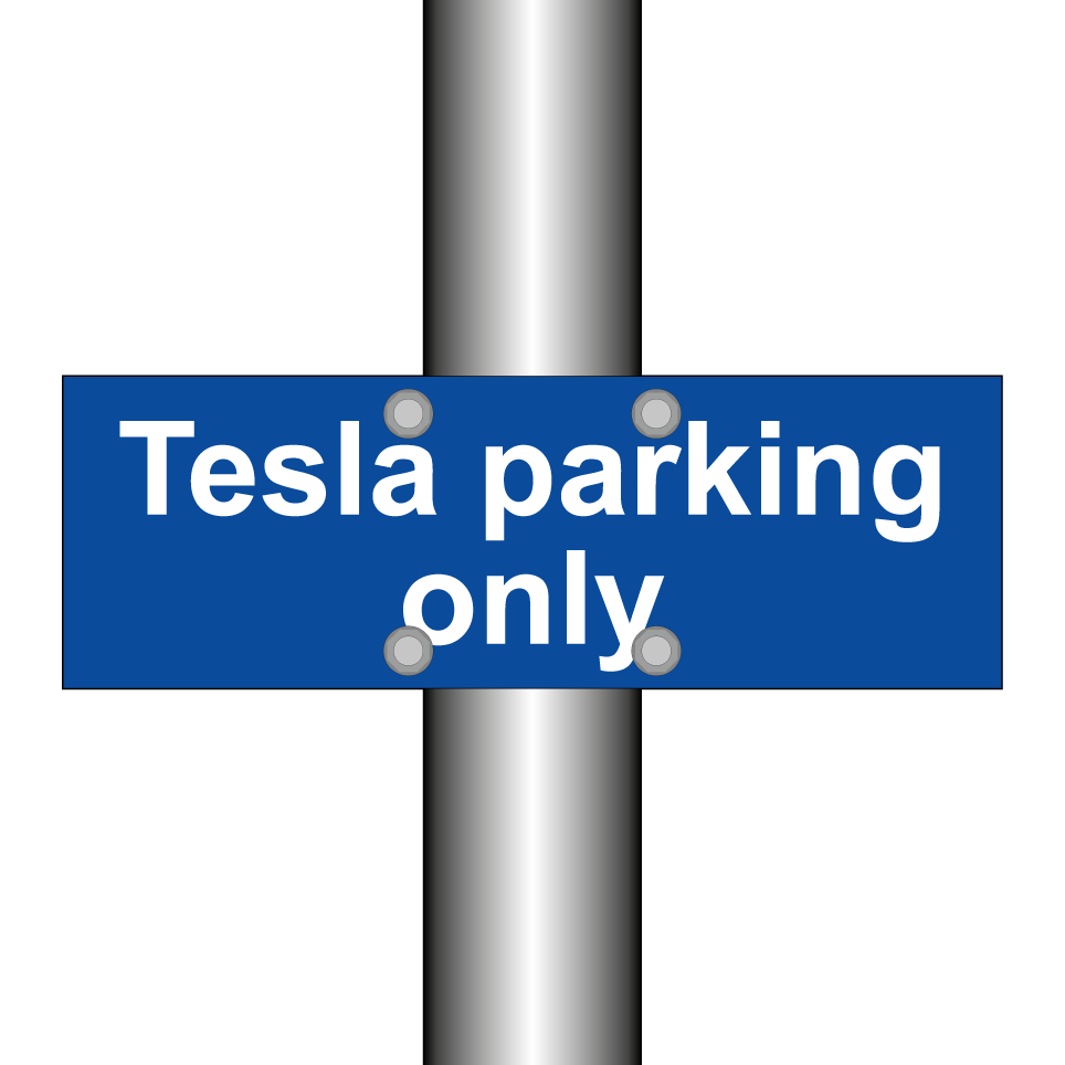 Tesla parking only