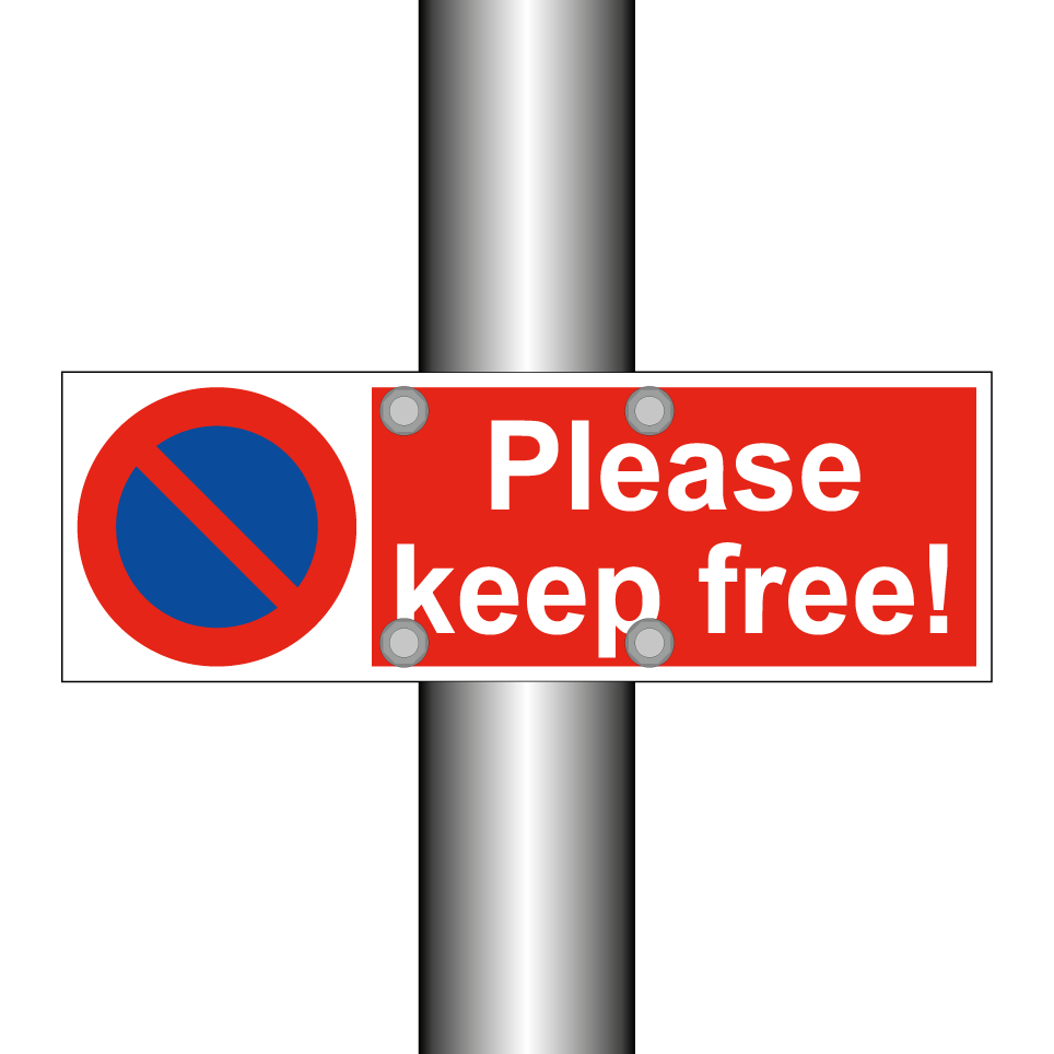 Please keep free!