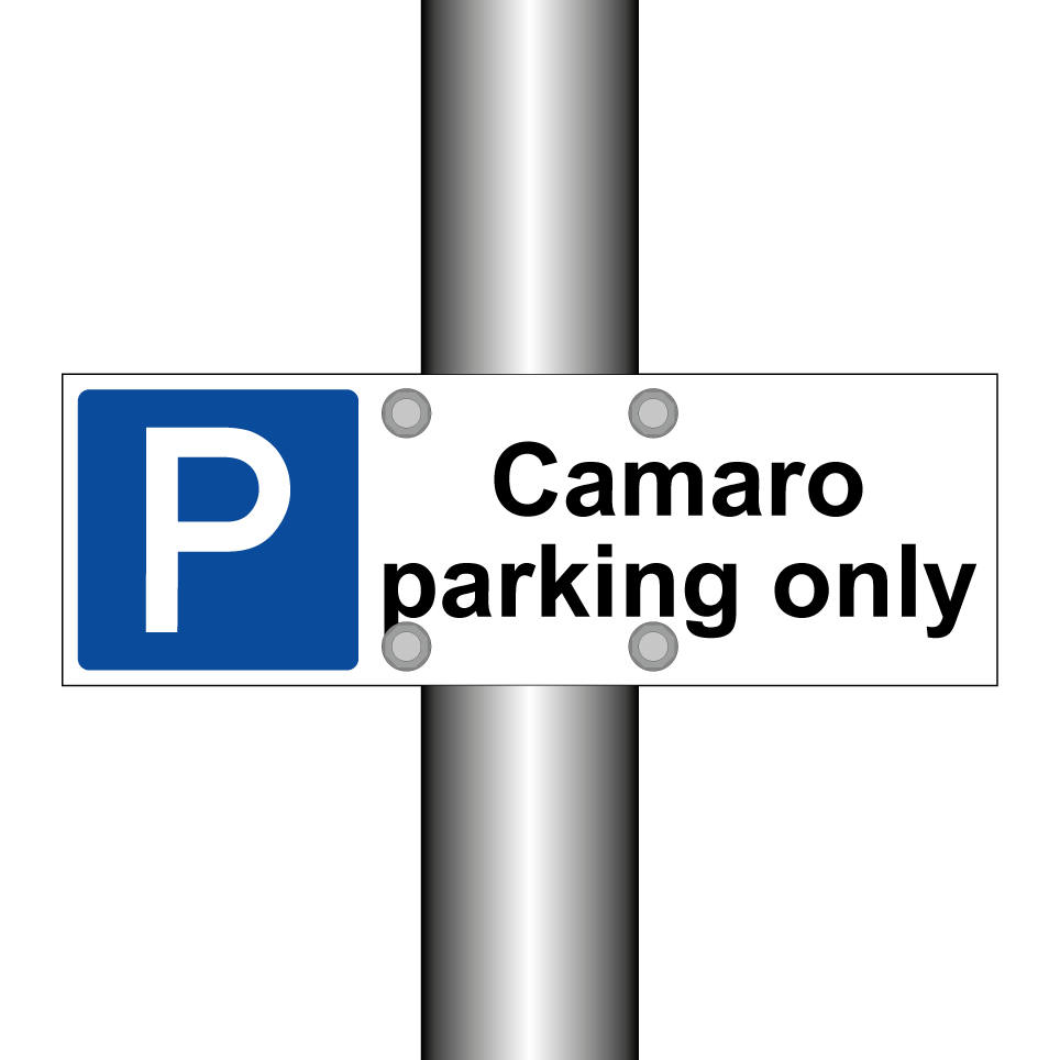 Camaro parking only