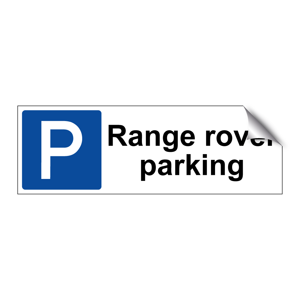 Range rover parking