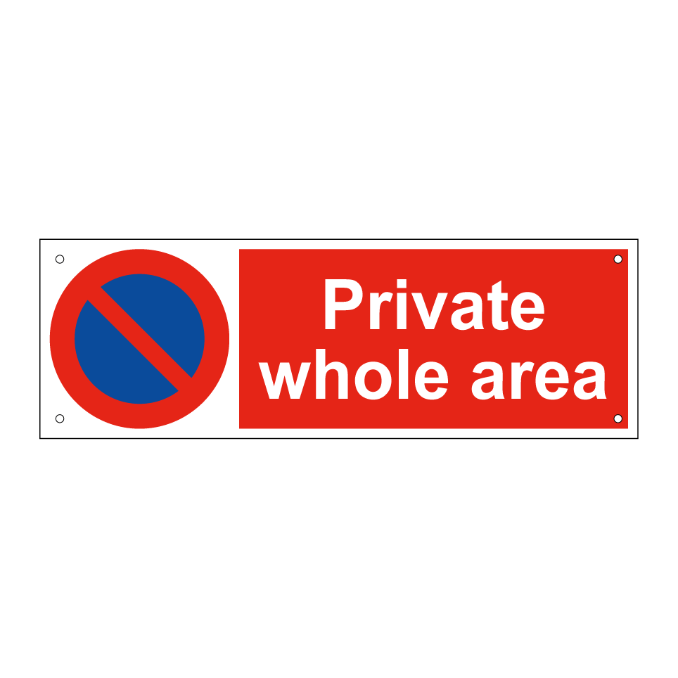Private whole area