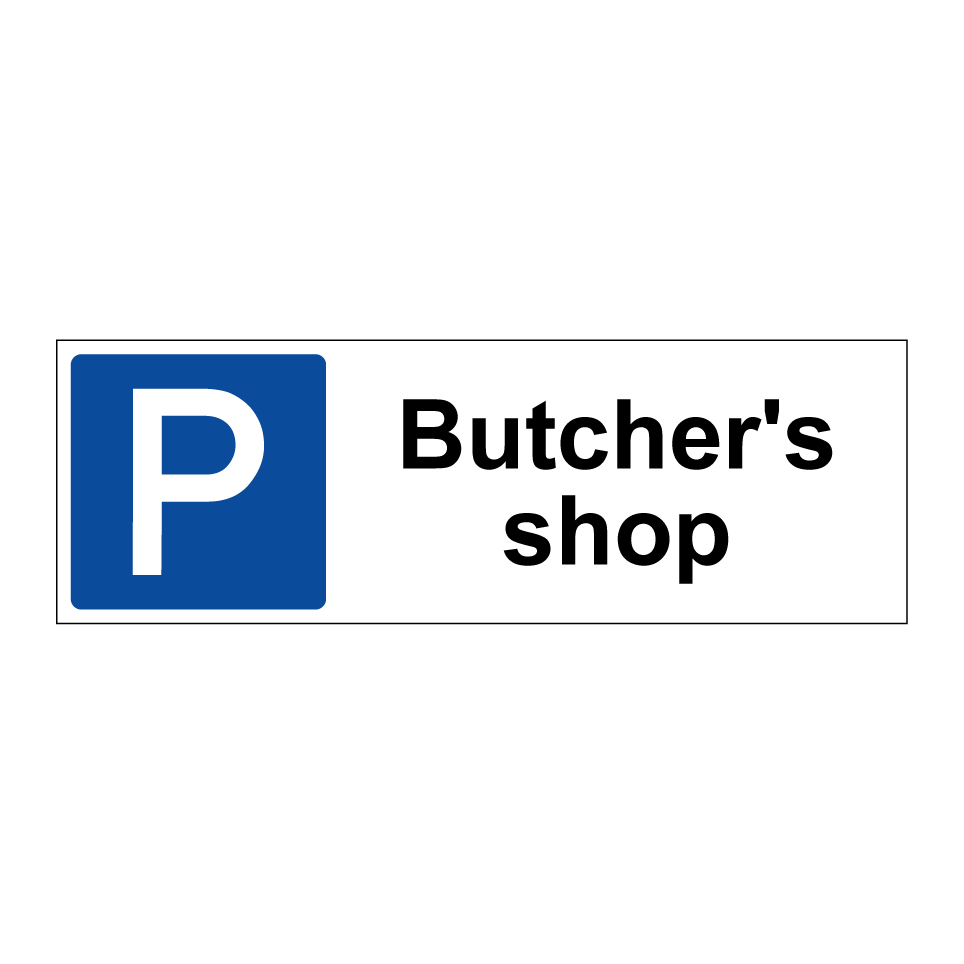 Butcher's shop