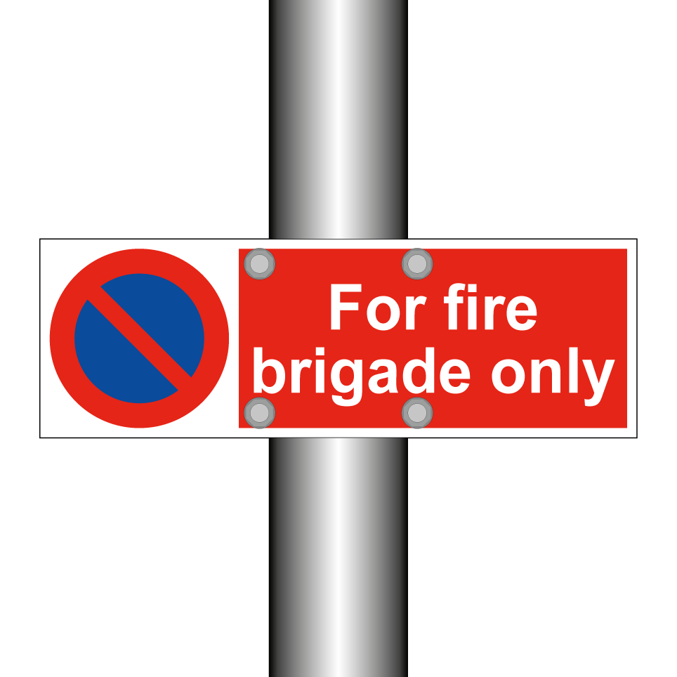 For fire brigade only