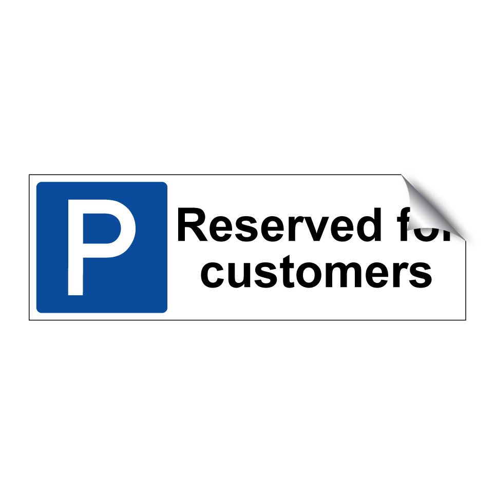 Reserved for customers