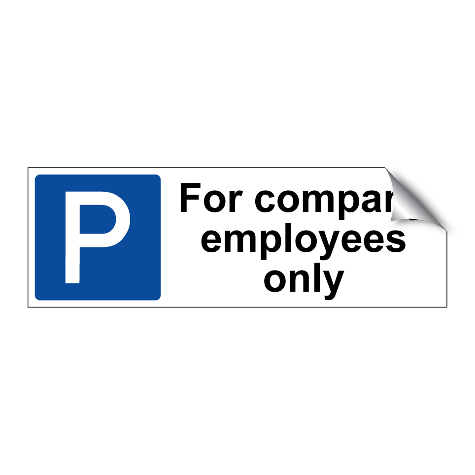 For company employees only