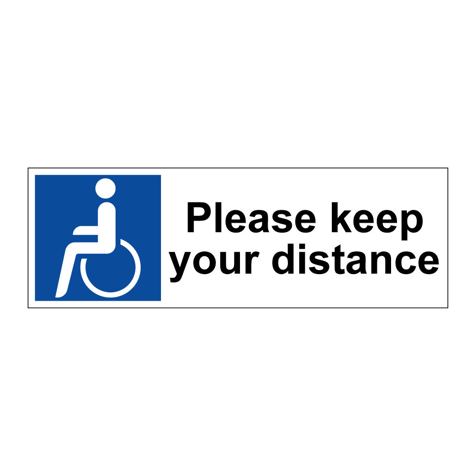 Please keep your distance