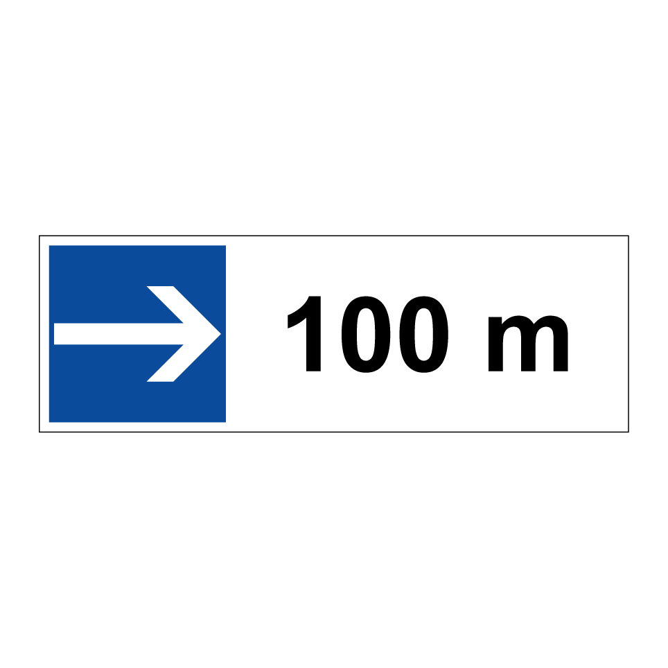 100 m