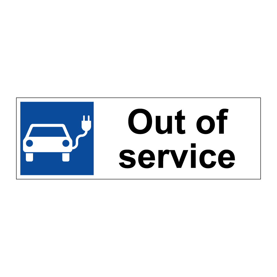Out of service