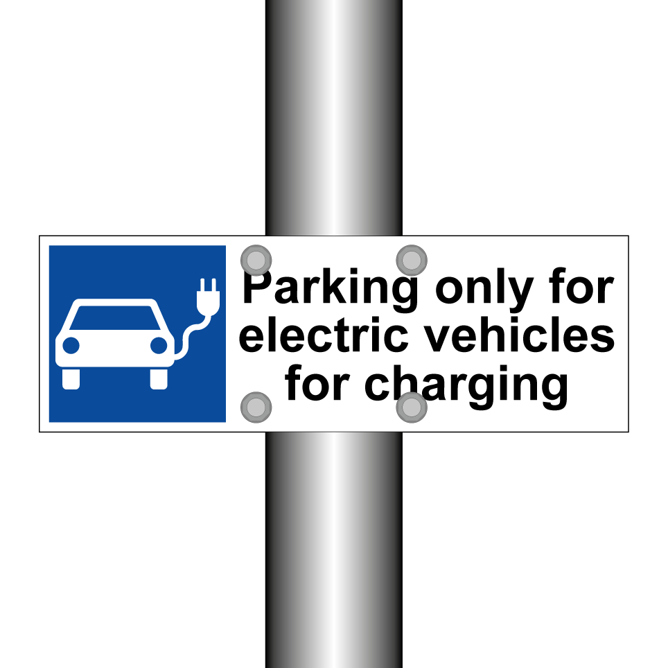 Parking only for electric vehicles for charging