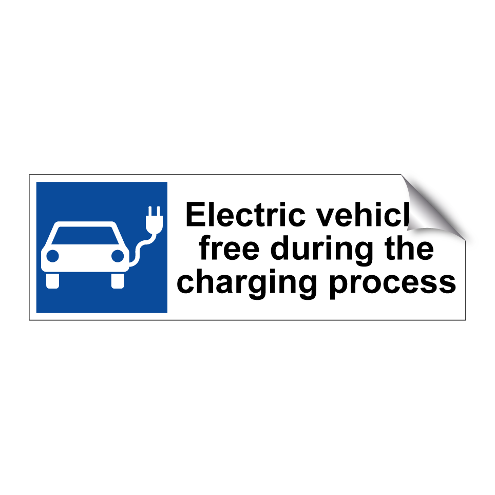 Electric vehicles free during the charging process