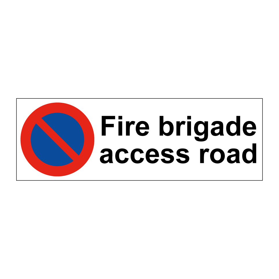 Fire brigade access road