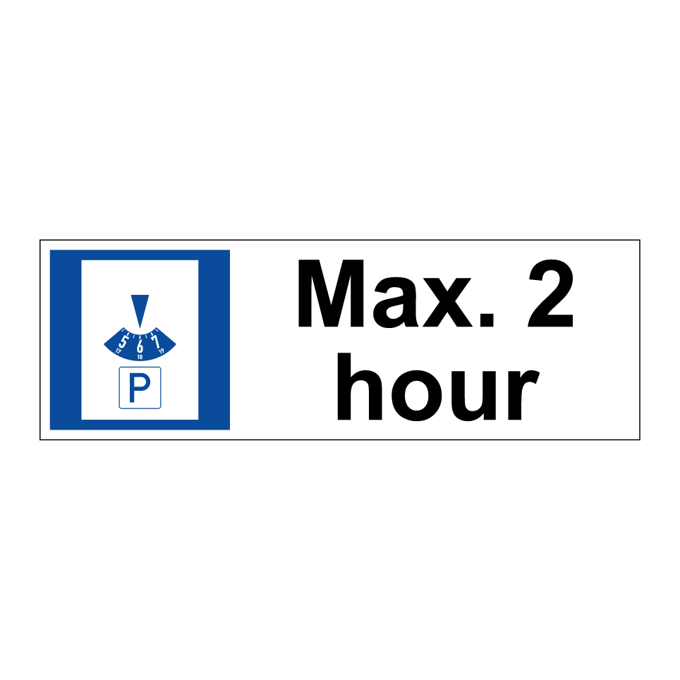 Max. 2 hour