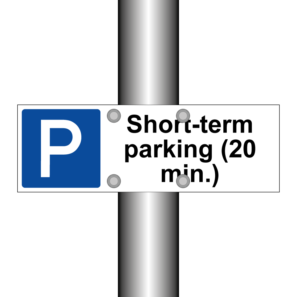 Short-term parking (20 min.)
