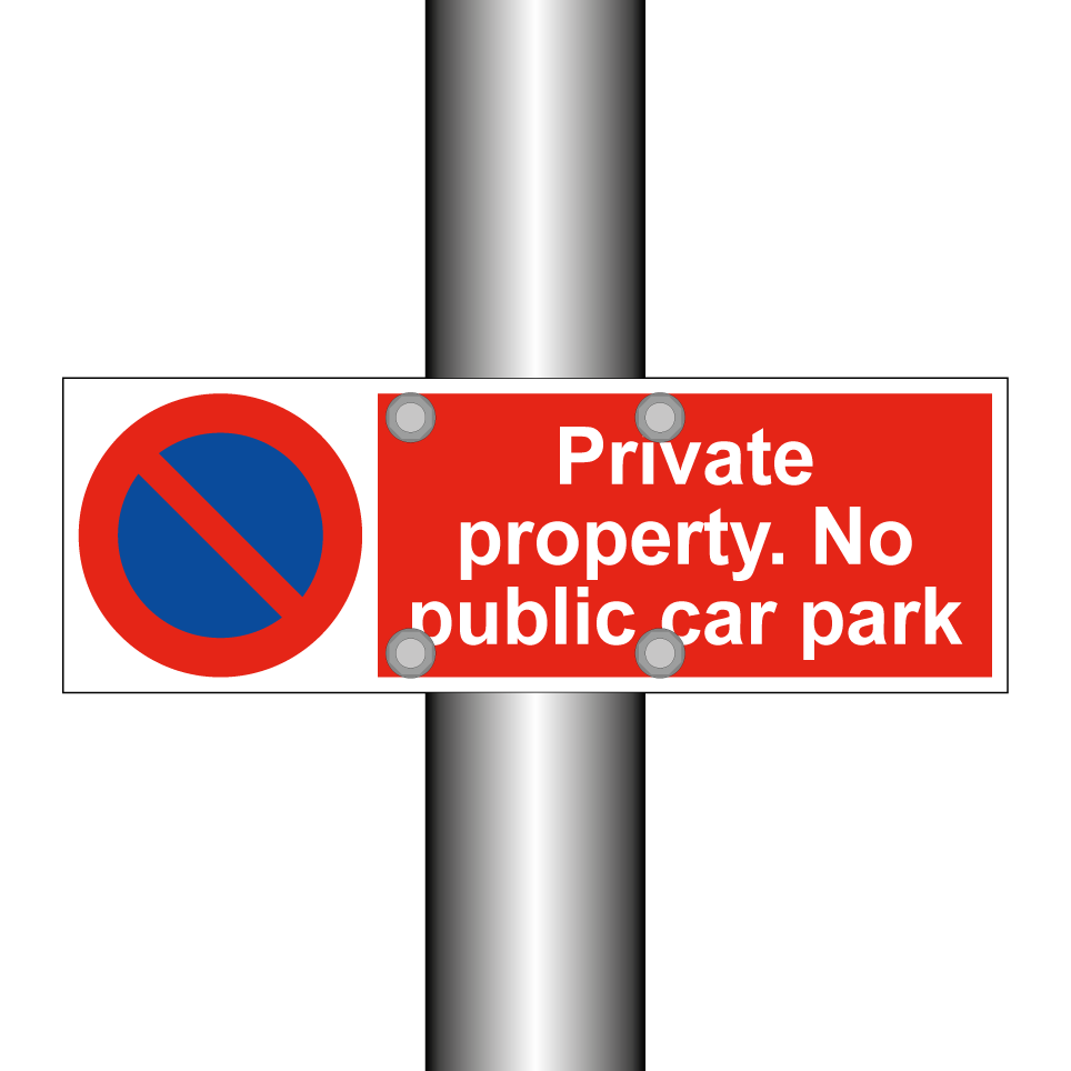 Private property. No public car park