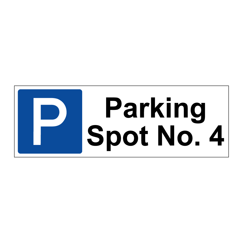 Parking Spot No. 4