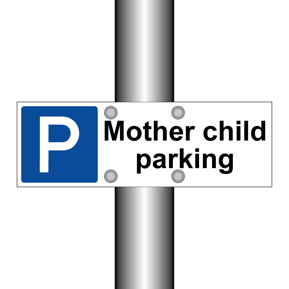 Mother child parking