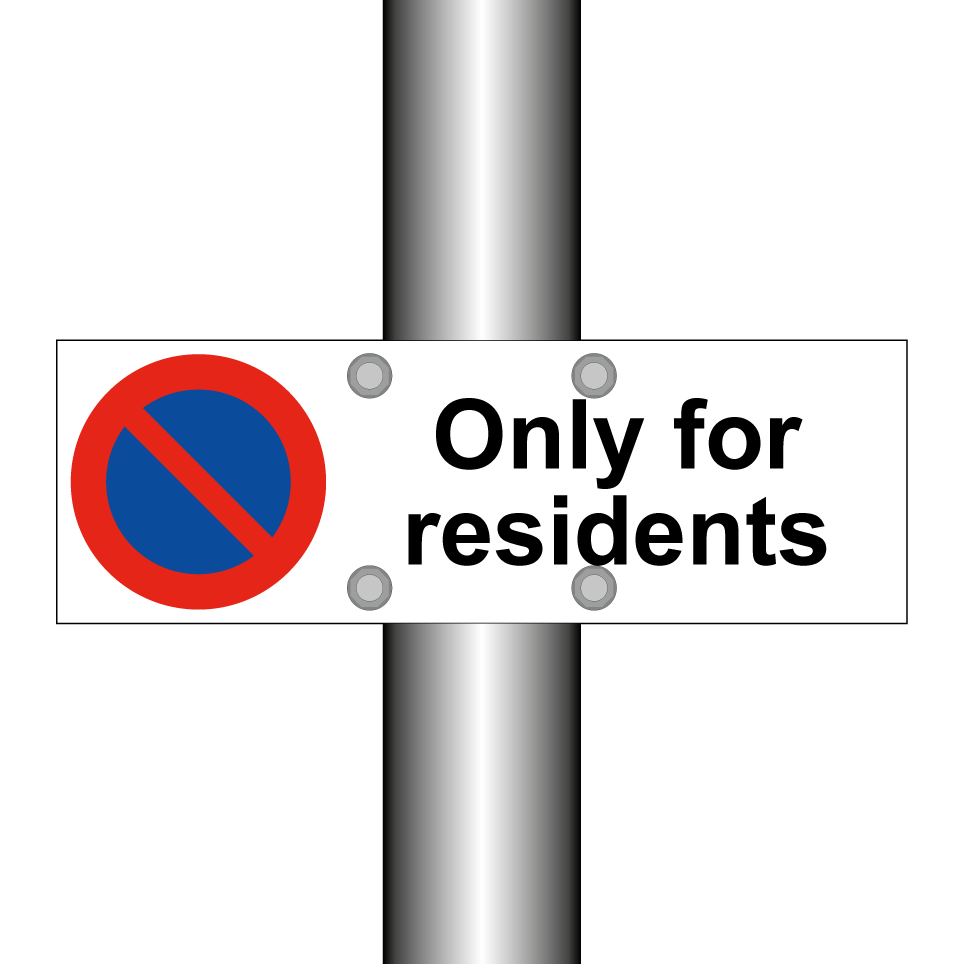Only for residents