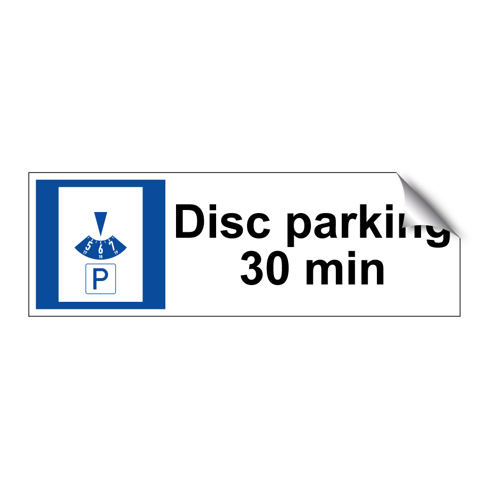 Disc parking 30 min