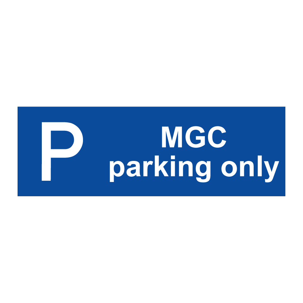 MGC parking only