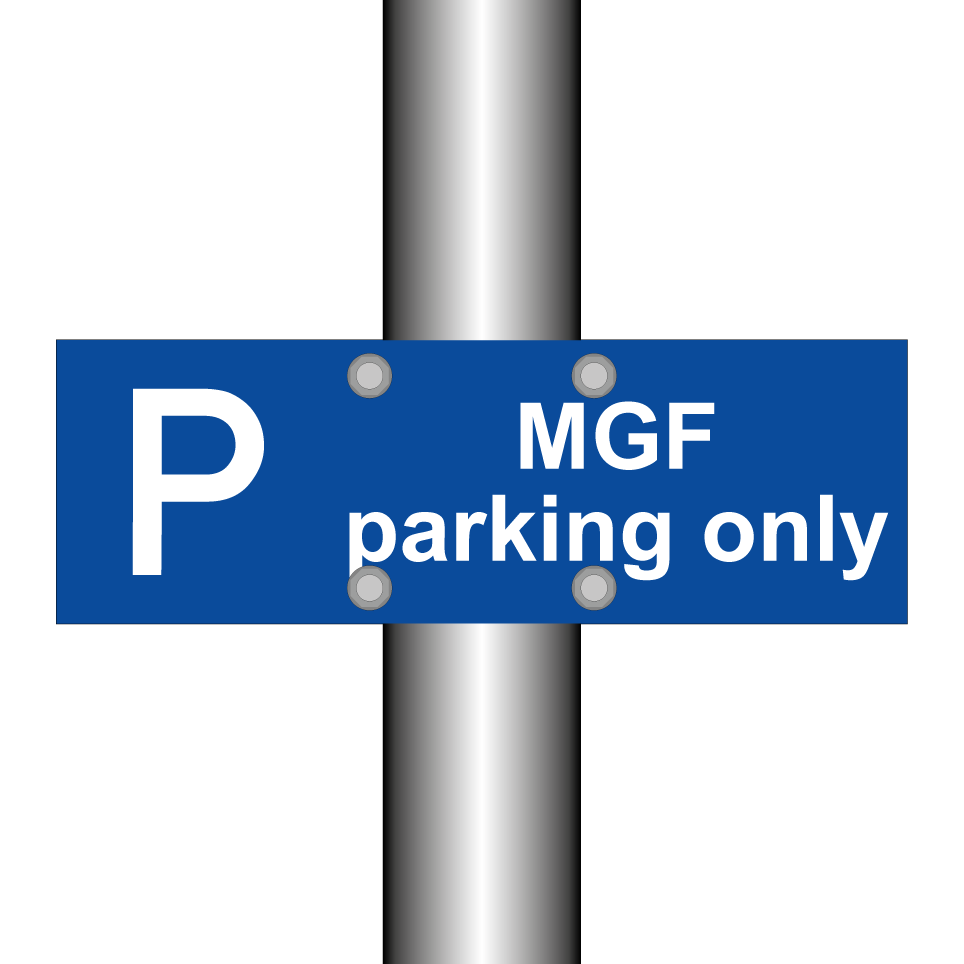 MGF parking only