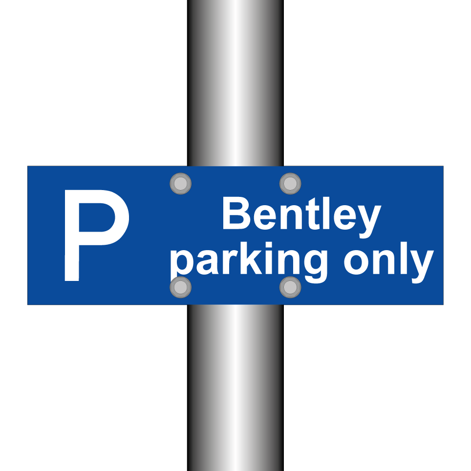 Bentley parking only