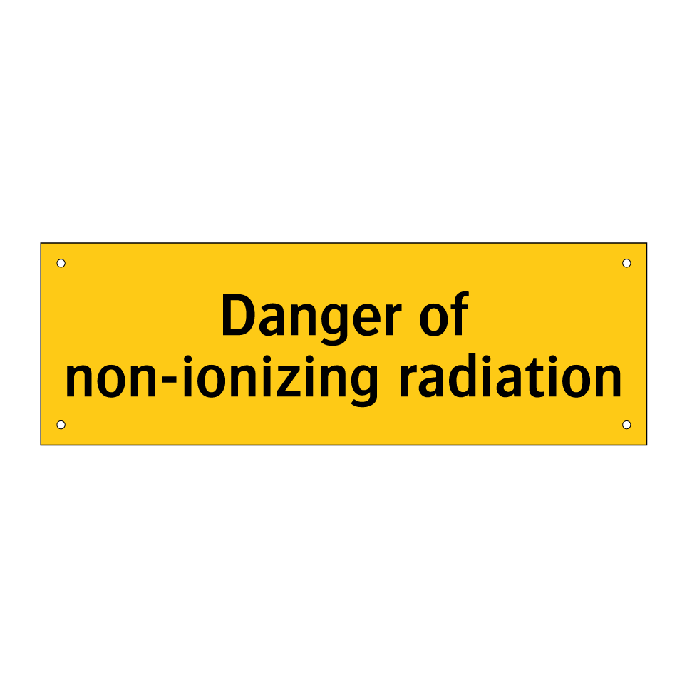 Danger of non-ionizing radiation