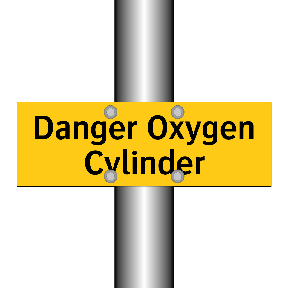 Danger Oxygen Cylinder