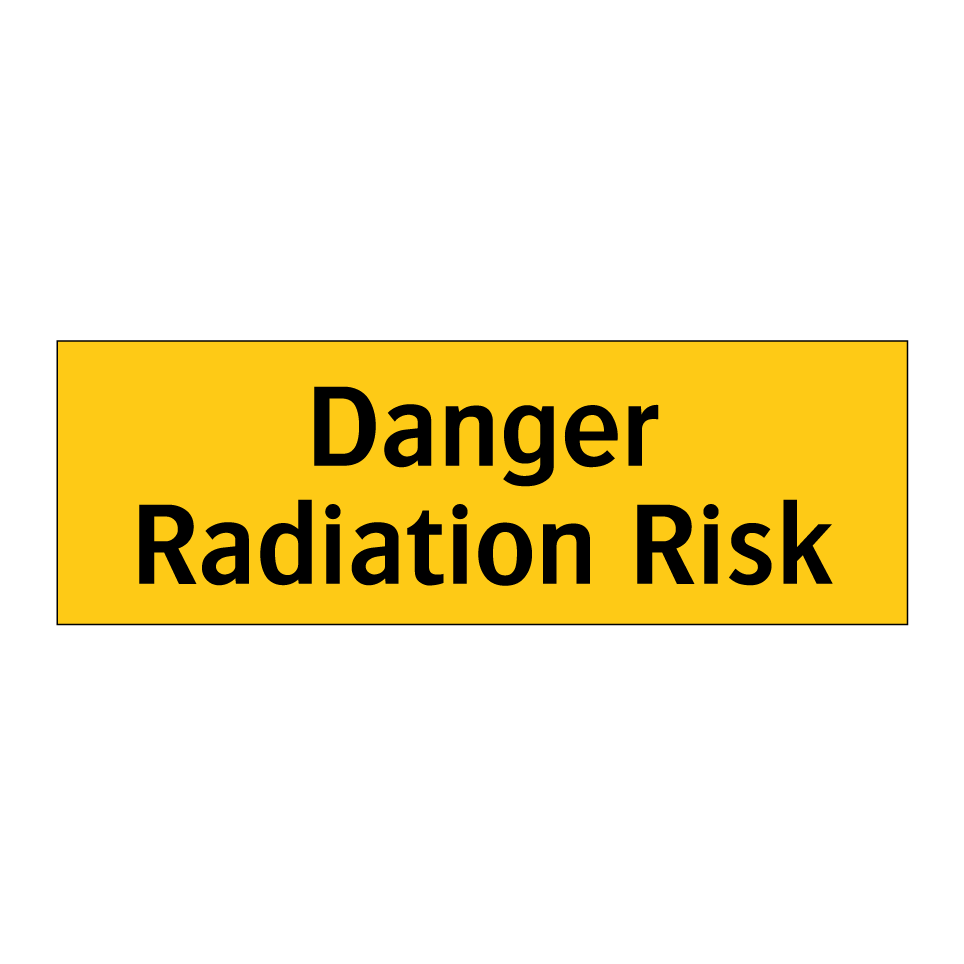 Danger Radiation Risk