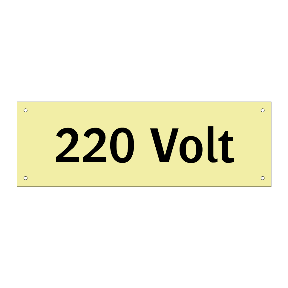 220 Volt