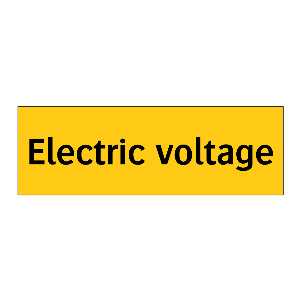 Electric voltage