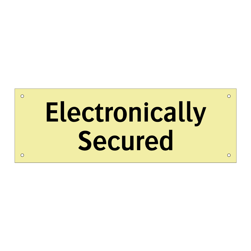 Electronically Secured