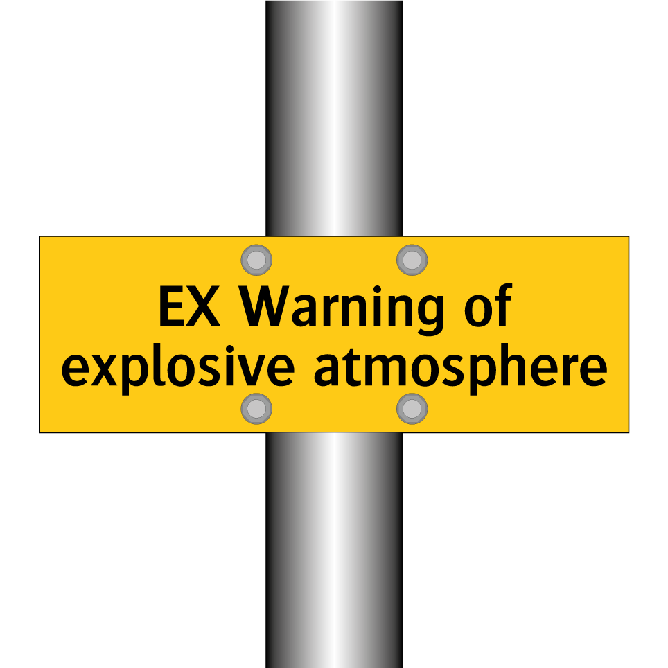 EX Warning of explosive atmosphere