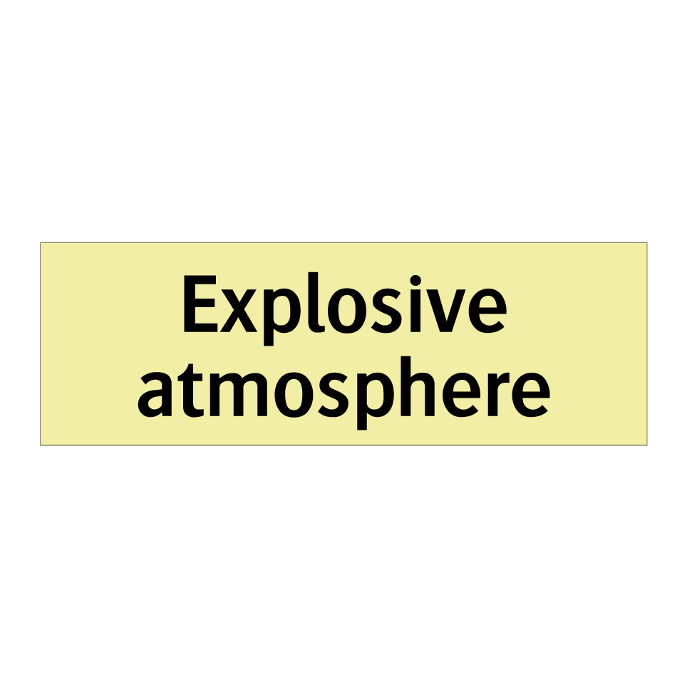 Explosive atmosphere