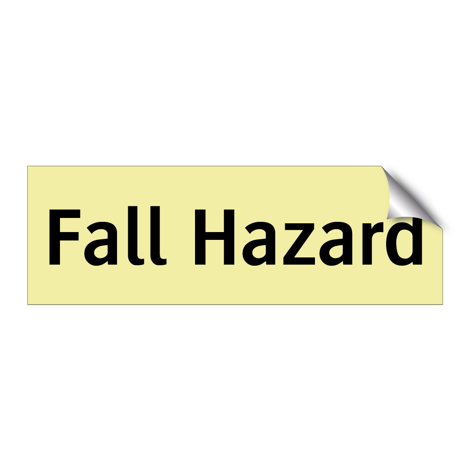 Fall Hazard